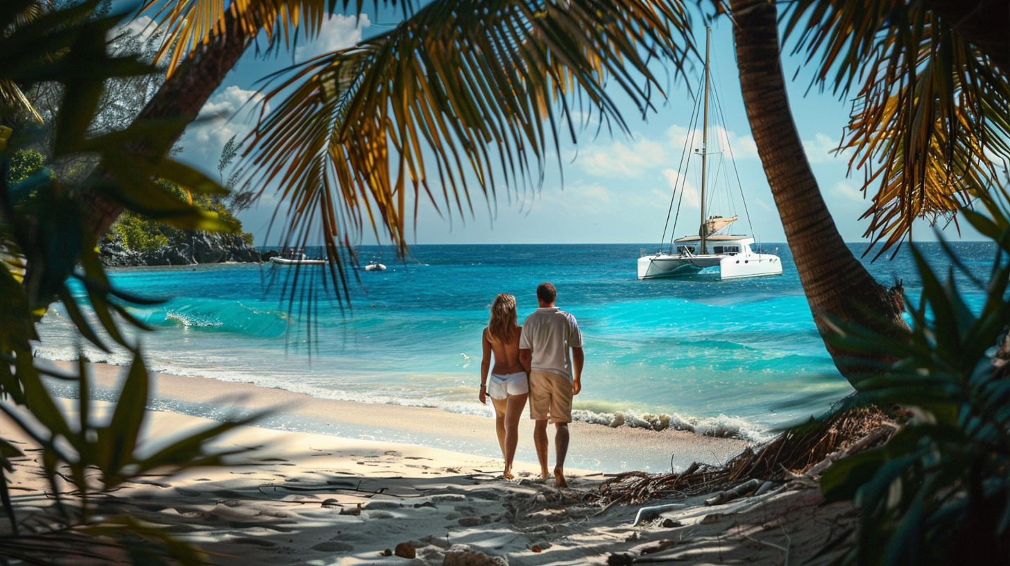 honeymoon-catamaran