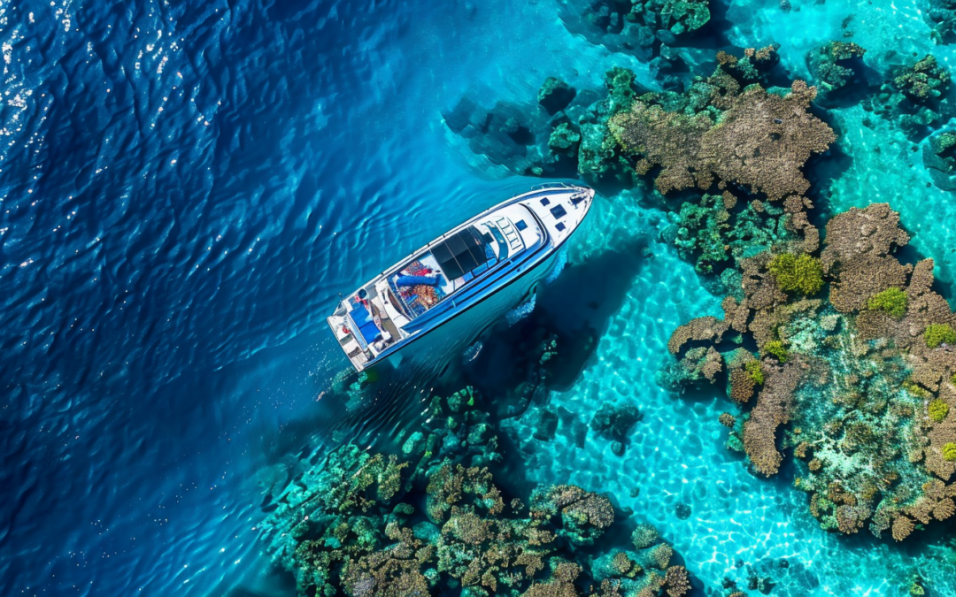 The best diving spots in the world that you can reach by catamaran